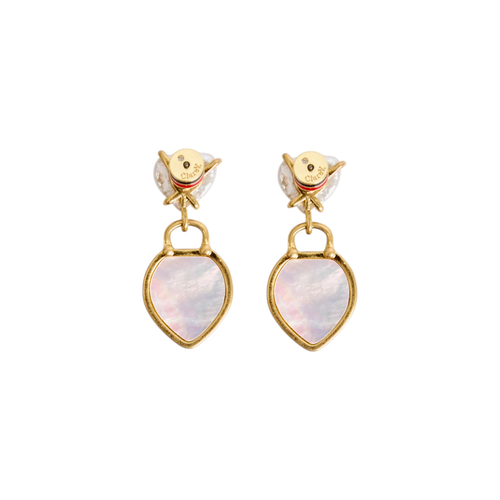 CLARE V. Le Heartbreaker Earrings - Picture 5 of 10